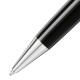 Ballpoint MONTBLANC Meisterstück Revestida Platina Midsize Preta | Ref. 238.132491 Ballpoint MONTBLANC Meisterstück Revestida Platina Midsize Preta | Ref. 238.132491