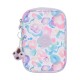 Estojo Escolar KIPLING 100 Pens Aqua Flowers | Ref. 187.40KI60022FW