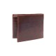 Carteira Documentos c/ P. Moedas RFID DIPELLE 1805 Castanha | Ref. 254.DP1805C