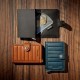 Carteira SECRID Premium Miniwallet Emboss Lines Cognac | Ref. 297.MEL-C