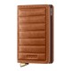 Carteira SECRID Premium Slimwallet Emboss Lines Cognac | Ref. 297.SEL-C