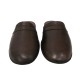 Chinelos de Quarto em Pele JOSEPH LOUIS Castanho Tamanho 43 | Ref. 318.2134C43