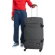 Mala de Viagem / Trolley Grande 75cm 4R EASTPAK Transit'R 4 Black Denim | Ref. 267.BFK77H Mala de Viagem / Trolley Grande 75cm 4R EASTPAK Transit'R 4 Black Denim | Ref. 267.BFK77H