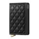 Carteira SECRID Premium Slimwallet Emboss Diamond Black | Ref. 297.SED-B
