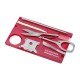 Swiss Card Classic VICTORINOX Nailcare Transparente Vermelho | Ref. 320.07240.T