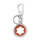 Porta-Chaves Emblema Giratório MONTBLANC Meisterstück Laranja | Ref. 238.131105 Porta-Chaves Emblema Giratório MONTBLANC Meisterstück Laranja | Ref. 238.131105