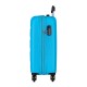 Mala de Cabine / Trolley 55cm 4 Rodas Exp. ROLL ROAD Flex Azul Turquesa | Ref. 186.584866A