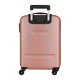 Mala de Cabine / Trolley 55cm 4 Rodas ROLL ROAD Flex Rosa Nude | Ref. 186.584946CA