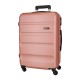Mala de Viagem / Trolley Grande 75cm 4R ROLL ROAD Flex Rosa Nude | Ref. 186.584946CC