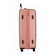 Mala de Viagem / Trolley Grande 75cm 4R ROLL ROAD Flex Rosa Nude | Ref. 186.584946CC