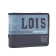 Carteira Horizontal 3CC LOIS Steller Azul | Ref. 237.20640101