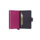SECRID Miniwallet Matte Dark Purple-Fuchsia | Ref. 297.MM-DPF