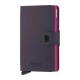 SECRID Miniwallet Matte Dark Purple-Fuchsia | Ref. 297.MM-DPF