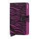 SECRID Miniwallet Zebra Fuchsia | Ref. 297.MZE-F