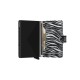 SECRID Miniwallet Zebra Light Grey | Ref. 297.MZE-LG