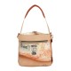 Anekke Mala / Bolsa de Traçar Peace & Love Flowers Camel | Ref. 280.38833-424