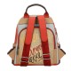 ANEKKE Mochila Anti-Roubo Hollywood Fashion Vermelha | Ref. 280.38795-213