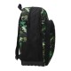 Mochila Escolar Adap. 44Cm 2C MOVOM Raptors Preta | Ref. 186.37726D1