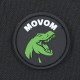 Mochila Escolar Adap. 44Cm 2C MOVOM Raptors Preta | Ref. 186.37726D1