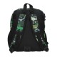 Mochila Pré-Escolar Adap. 33Cm MOVOM Raptors Preta | Ref. 186.37722D1