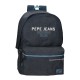 Mochila para Computador Adap. 44cm 2C PEPE JEANS Edmon Azul Escuro | Ref. 186.69124D1