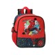 Mochila Infantil 25cm Adap. SPIDERMAN Urban Vermelha | Ref. 186.2932121