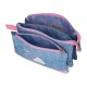 Estojo Escolar Triplo ENSO Dreamers Azul | Ref. 186.9694321