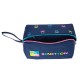 Estojo Escolar Quadrado Grande BENETTON Cool Azul | Ref. 248.812450050
