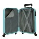 Mala de Cabine / Trolley 55cm 4 Rodas ROLL ROAD Flex Azul Claro | Ref. 186.584946EA