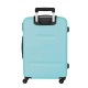 Mala de Viagem / Trolley Médio 65cm 4R ROLL ROAD Flex Azul Claro | Ref. 186.584946EB