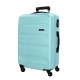 Mala de Viagem / Trolley Médio 65cm 4R ROLL ROAD Flex Azul Claro | Ref. 186.584946EB