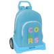 Mochila 46cm c/ Carro Evolution BENETTON Spring Azul Claro | Ref. 248.612451860 Mochila 46cm c/ Carro Evolution BENETTON Spring Azul Claro | Ref. 248.612451860