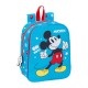 Mochila de Criança Adap. 27Cm MICKEY Fantastic Azul/Vermelho | Ref. 248.612333232