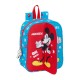 Mochila de Criança Adap. 27Cm MICKEY Fantastic Azul/Vermelho | Ref. 248.612333232
