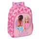 Mochila Infantil Adap. 34cm BARBIE Love Rosa | Ref. 248.612410185 Mochila Infantil Adap. 34cm BARBIE Love Rosa | Ref. 248.612410185