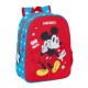 Mochila Infantil Adap. 34Cm MICKEY Fantastic Azul/Vermelho | Ref. 248.612333185