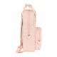 Mochila Infantil com Alças 28Cm MINNIE Baby Rosa | Ref. 248.612234765