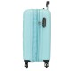 Mala de Cabine / Trolley 55cm 4 Rodas Exp. ROLL ROAD Flex Azul Claro | Ref. 186.584866E