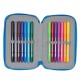 Estojo Escolar Duplo 28 Peças DONALD Infantil Azul | Ref. 248.422408854 Estojo Escolar Duplo 28 Peças DONALD Infantil Azul | Ref. 248.422408854