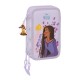 Estojo Escolar Triplo 36 Peças WISH By Disney Lilás | Ref. 248.412368857