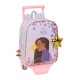 Mochila de Criança Adap. 27Cm c/ Carro WISH By Disney Lilás | Ref. 248.612368280