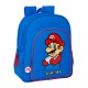 Mochila Escolar Júnior Adap. 38Cm SUPER MARIO Play Azul | Ref. 248.612371640 Mochila Escolar Júnior Adap. 38Cm SUPER MARIO Play Azul | Ref. 248.612371640