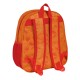 Mochila Infantil 33cm REI LEÃO 3D Laranja | Ref. 248.622459890
