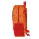Mochila Infantil 33cm REI LEÃO 3D Laranja | Ref. 248.622459890