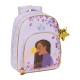 Mochila Infantil Adap. 34Cm WISH By Disney Lilás | Ref. 248.612368609