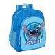 Mochila Escolar Júnior Adap. 38Cm STITCH Azul | Ref. 248.612388640 Mochila Escolar Júnior Adap. 38Cm STITCH Azul | Ref. 248.612388640
