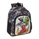 Mochila Infantil Adap. 33Cm AVENGERS Forever Preta | Ref. 248.612384524