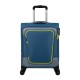 AMERICAN TOURISTER Mala de Cabine 55cm 4R Exp. Pulsonic Azul Coroa | Ref. 92MD600101