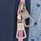 Mochila Escolar Adap. 42cm c/ Carro PEPE JEANS Noni Denim Multicolor | Ref. 186.68223T1