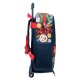Mochila Pré-Escolar Adap. 33cm c/ Carro AVENGERS Legendary Azul Escuro | Ref. 186.29923T1 Mochila Pré-Escolar Adap. 33cm c/ Carro AVENGERS Legendary Azul Escuro | Ref. 186.29923T1